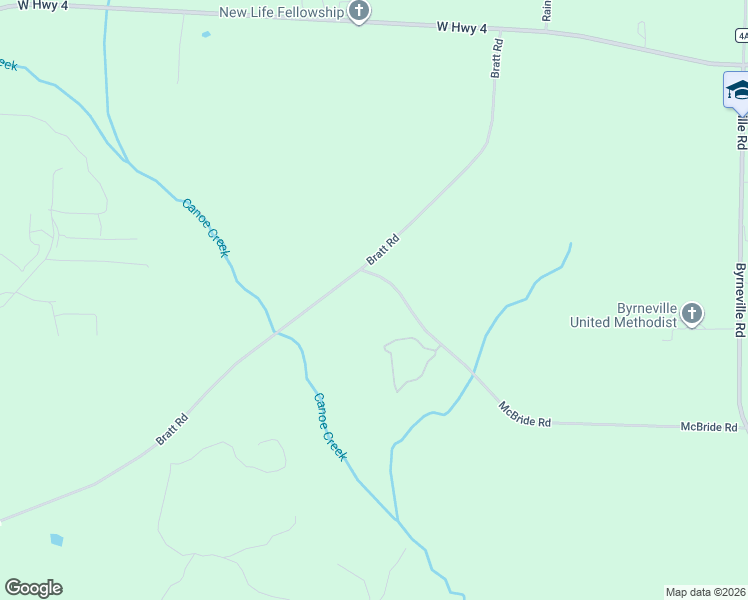 map of restaurants, bars, coffee shops, grocery stores, and more near 7000 Bratt Road in Century