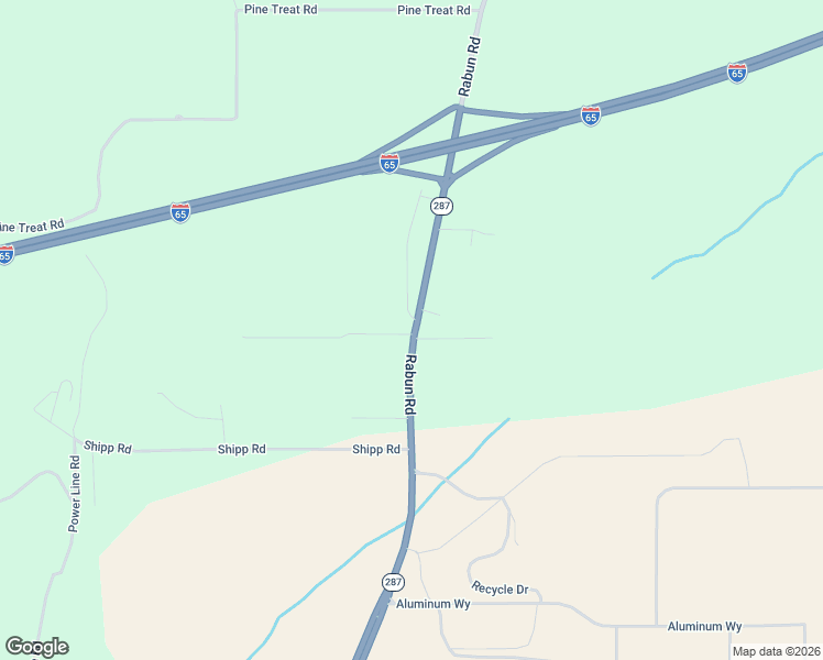 map of restaurants, bars, coffee shops, grocery stores, and more near 50375 Rabun Road in Bay Minette