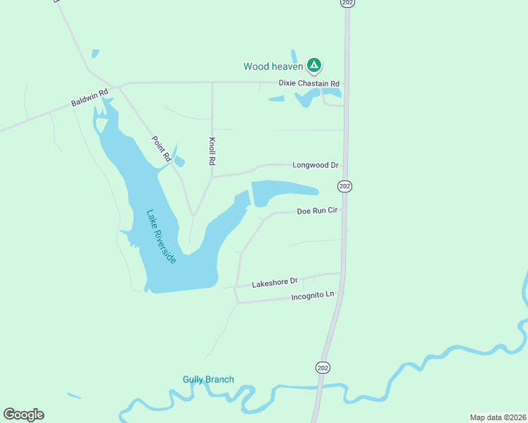 map of restaurants, bars, coffee shops, grocery stores, and more near 363 Doe Run Circle in Thomasville