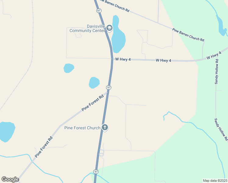 map of restaurants, bars, coffee shops, grocery stores, and more near 9920 Florida 97 in Century