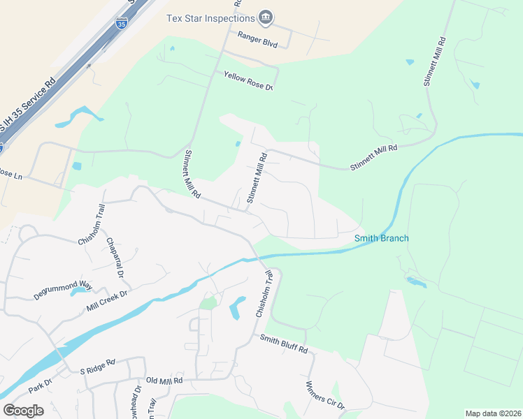 map of restaurants, bars, coffee shops, grocery stores, and more near 2031 Th Jones Mill Way in Salado