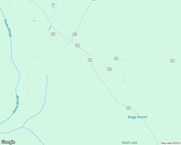 map of restaurants, bars, coffee shops, grocery stores, and more near County Road 27 in Jasper County