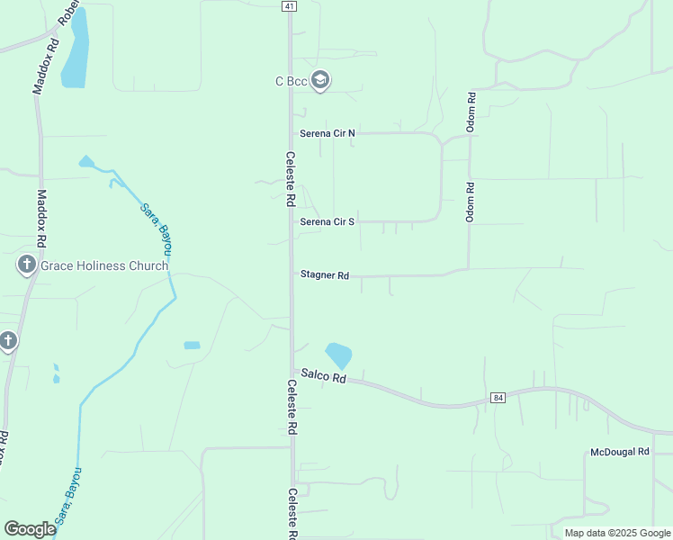 map of restaurants, bars, coffee shops, grocery stores, and more near 3510 Stagner Road in Chunchula