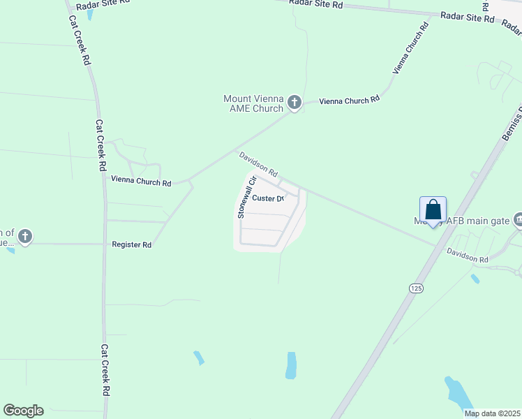 map of restaurants, bars, coffee shops, grocery stores, and more near 4911 Patton Drive in Valdosta