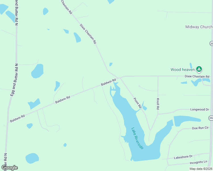 map of restaurants, bars, coffee shops, grocery stores, and more near 972 Baldwin Road in Ochlocknee
