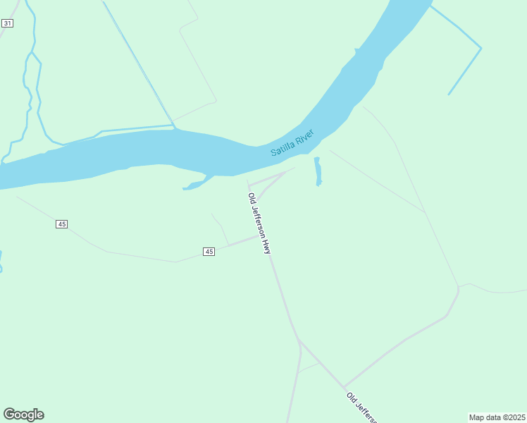 map of restaurants, bars, coffee shops, grocery stores, and more near 8502 Old Jefferson Highway in Woodbine