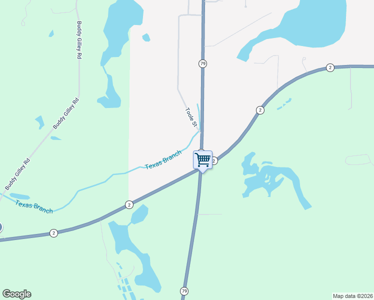 map of restaurants, bars, coffee shops, grocery stores, and more near 1160 Highway 79 in Bonifay