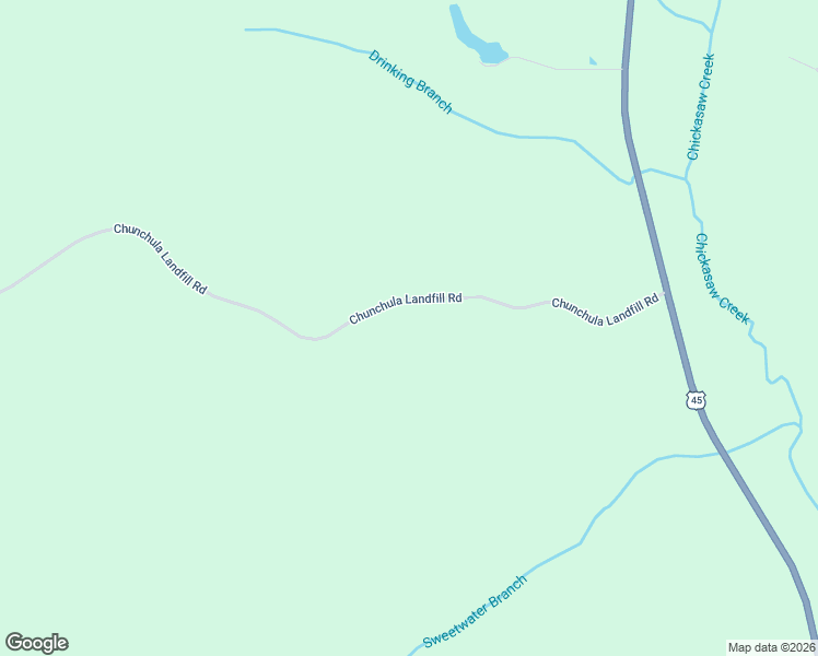 map of restaurants, bars, coffee shops, grocery stores, and more near 8725 Chunchula Landfill Rd in Chunchula
