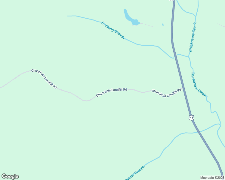 map of restaurants, bars, coffee shops, grocery stores, and more near 8895 Chunchula Landfill Rd in Chunchula