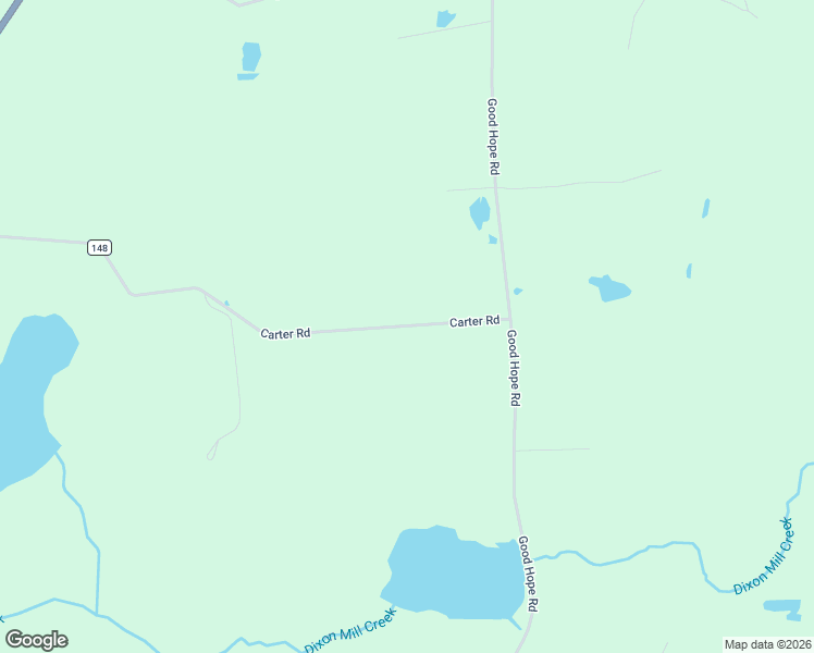 map of restaurants, bars, coffee shops, grocery stores, and more near 257 Carter Road in Naylor