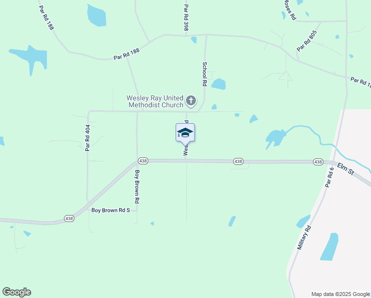 map of restaurants, bars, coffee shops, grocery stores, and more near 30523 Wesley Ray Road in Angie