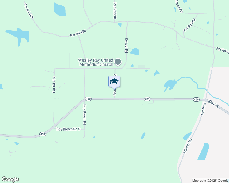 map of restaurants, bars, coffee shops, grocery stores, and more near 30523 Wesley Ray Road in Angie