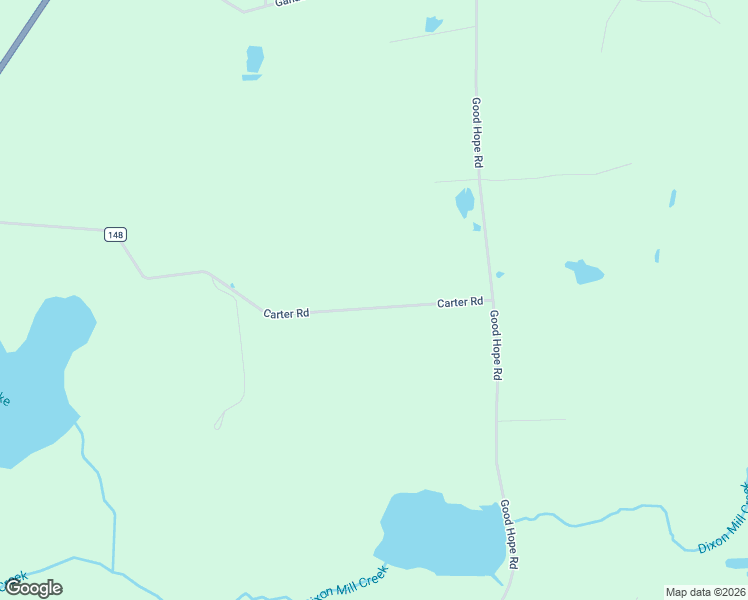 map of restaurants, bars, coffee shops, grocery stores, and more near 257 Carter Road in Naylor