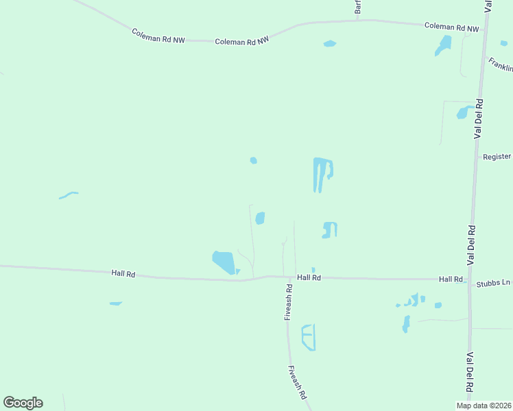 map of restaurants, bars, coffee shops, grocery stores, and more near 5388 Hall Road in Hahira