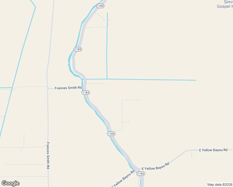 map of restaurants, bars, coffee shops, grocery stores, and more near 100-198 Turner Lane in Simmesport