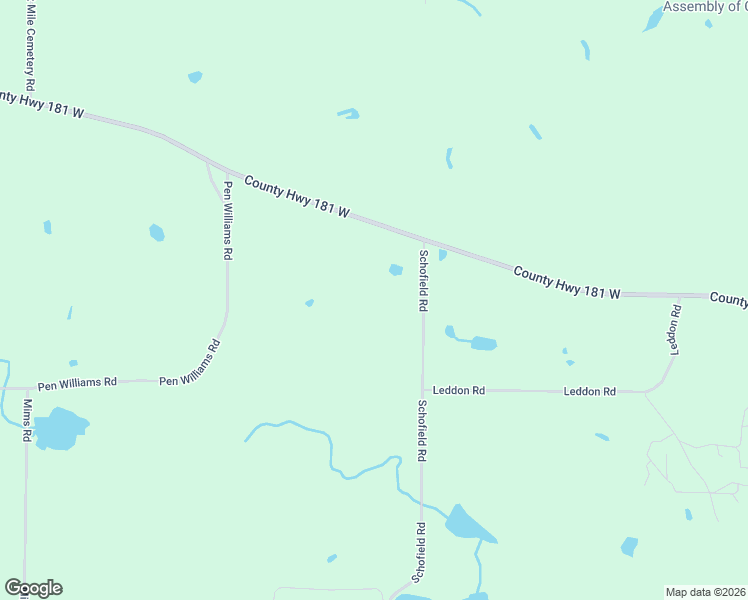 map of restaurants, bars, coffee shops, grocery stores, and more near 138 Schofield Road in DeFuniak Springs