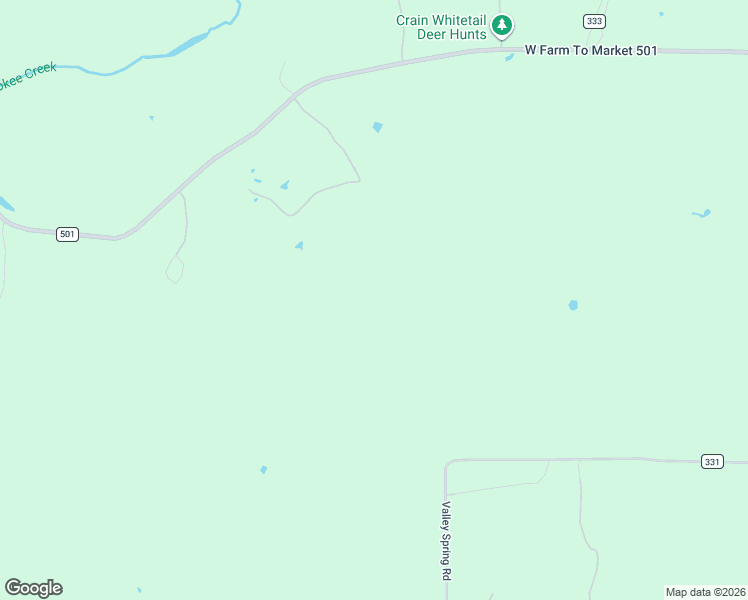 map of restaurants, bars, coffee shops, grocery stores, and more near 1944 County Road 331 in Cherokee