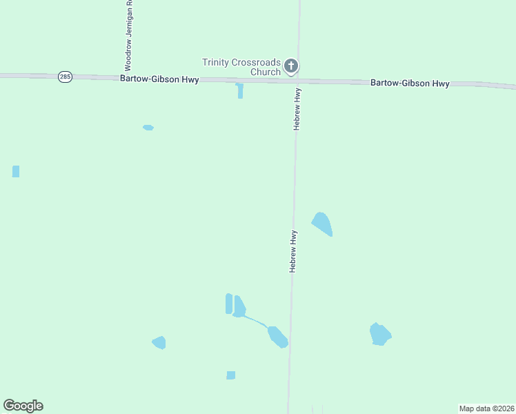 map of restaurants, bars, coffee shops, grocery stores, and more near 6060 Hebrew Road in Donalsonville