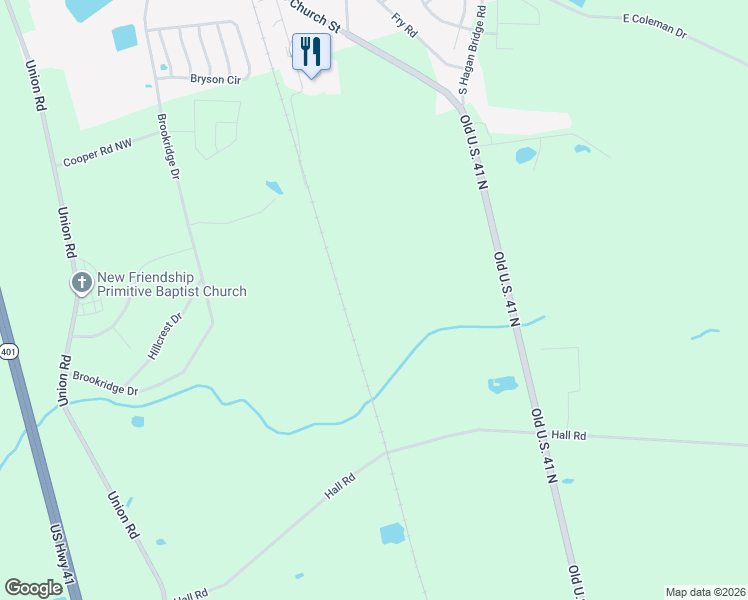 map of restaurants, bars, coffee shops, grocery stores, and more near 235 Sanders Road in Hahira