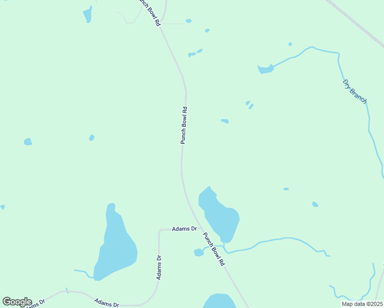 map of restaurants, bars, coffee shops, grocery stores, and more near 4758 Punch Bowl Road in DeFuniak Springs