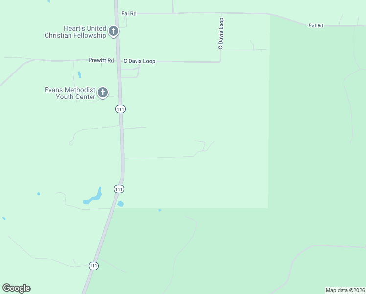 map of restaurants, bars, coffee shops, grocery stores, and more near 269 T Fee Road in Evans