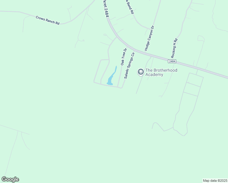 map of restaurants, bars, coffee shops, grocery stores, and more near 11613 Salado Springs Circle in Salado