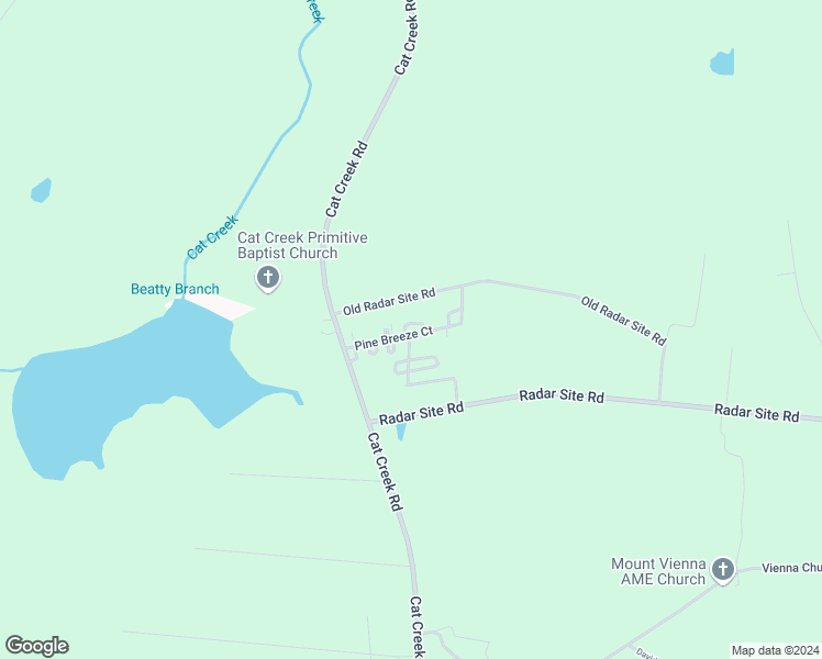 map of restaurants, bars, coffee shops, grocery stores, and more near 4872 Pine Breeze Court in Valdosta