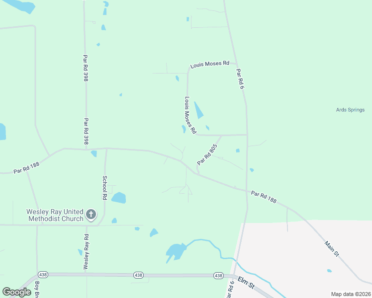 map of restaurants, bars, coffee shops, grocery stores, and more near 63215 Par Road 188 in Angie