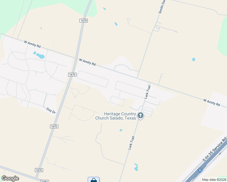 map of restaurants, bars, coffee shops, grocery stores, and more near 9314 Saint Mark Street in Salado