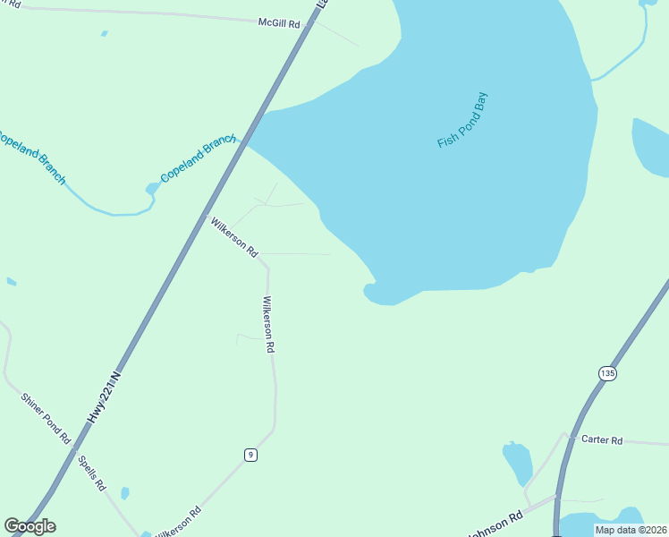 map of restaurants, bars, coffee shops, grocery stores, and more near 42 Fender Road in Naylor
