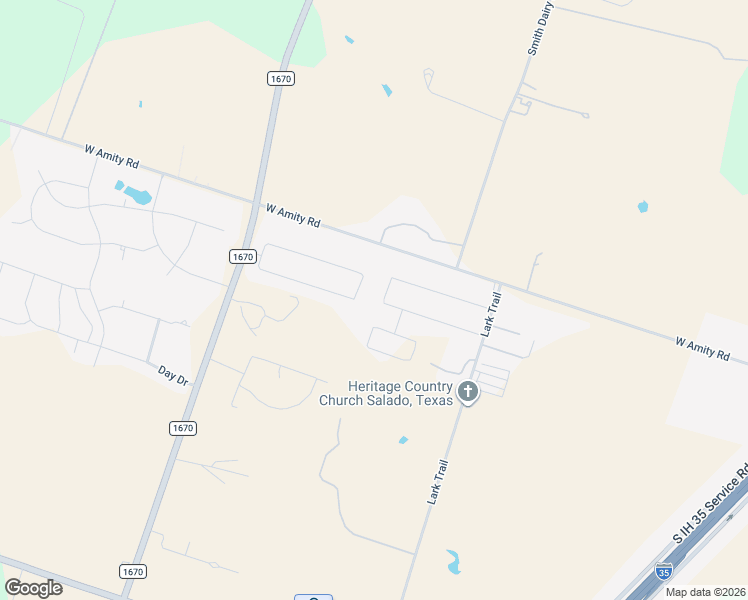 map of restaurants, bars, coffee shops, grocery stores, and more near 9314 Saint Mark Street in Salado