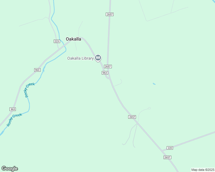map of restaurants, bars, coffee shops, grocery stores, and more near 9154 Farm to Market Road 2657 in Oakalla