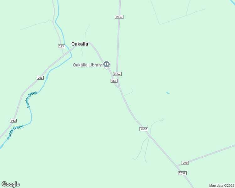 map of restaurants, bars, coffee shops, grocery stores, and more near 9154 Farm to Market Road 2657 in Oakalla