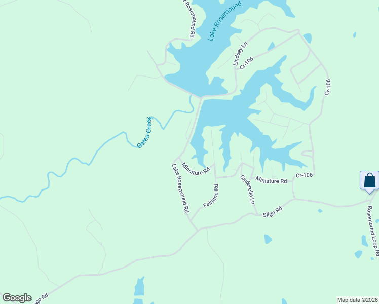 map of restaurants, bars, coffee shops, grocery stores, and more near 12343 Lake Rosemound Road in Saint Francisville