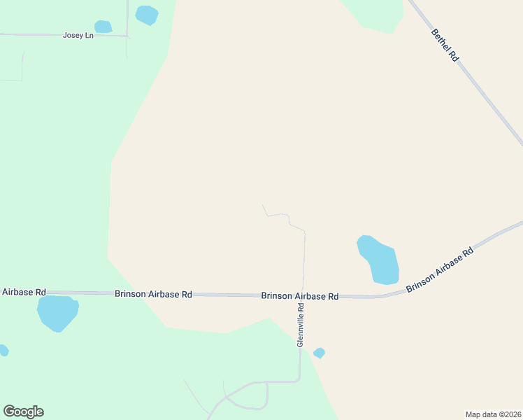 map of restaurants, bars, coffee shops, grocery stores, and more near Toby Brown Road in Brinson