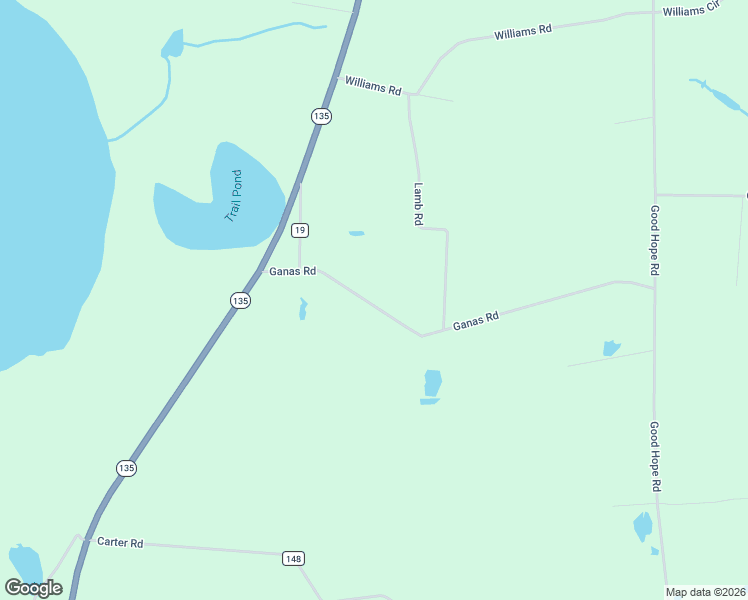 map of restaurants, bars, coffee shops, grocery stores, and more near 126 Ganas Road in Naylor