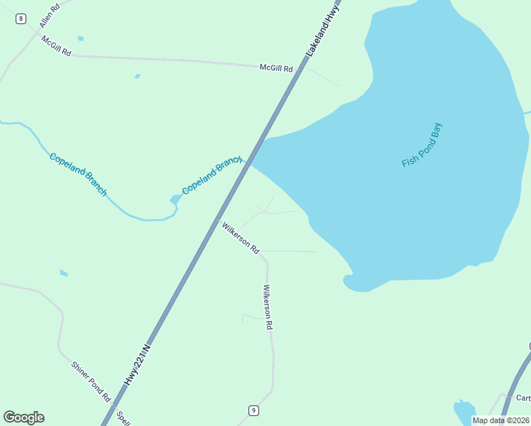 map of restaurants, bars, coffee shops, grocery stores, and more near 33 Cook Lane in Naylor