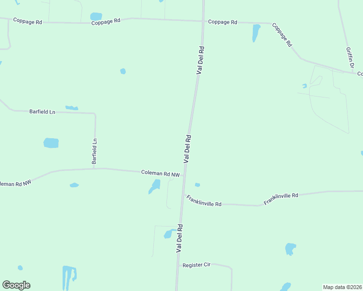 map of restaurants, bars, coffee shops, grocery stores, and more near 5525 Val Del Road in Hahira