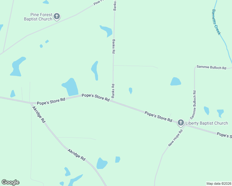 map of restaurants, bars, coffee shops, grocery stores, and more near 669 Pope's Store Road in Cairo