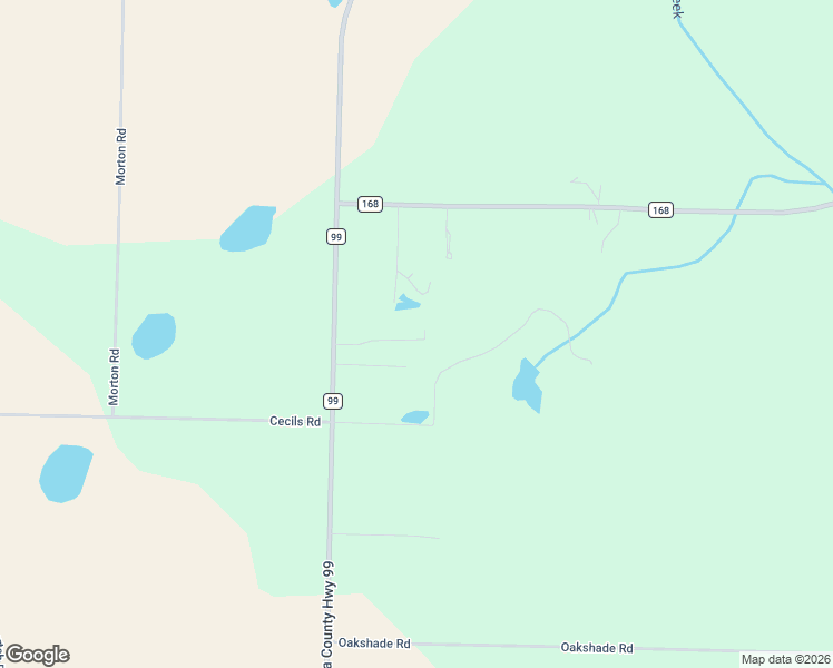 map of restaurants, bars, coffee shops, grocery stores, and more near 4895 County Road 168 in Century