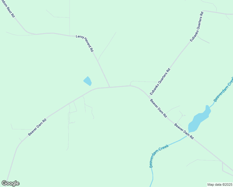 map of restaurants, bars, coffee shops, grocery stores, and more near 4252-5122 Beaver Dam Road in Lucedale