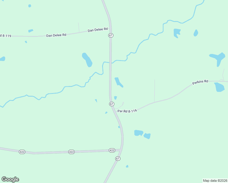 map of restaurants, bars, coffee shops, grocery stores, and more near 17795 Louisiana 67 in Norwood