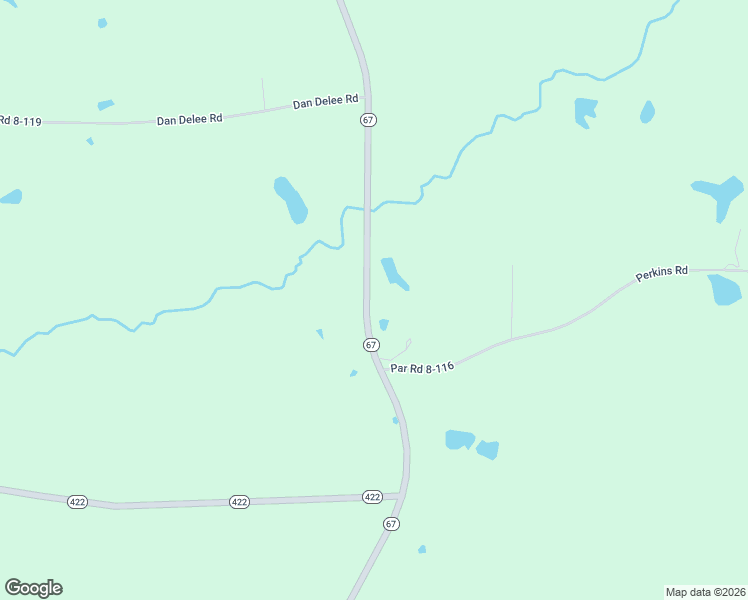 map of restaurants, bars, coffee shops, grocery stores, and more near 17795 Louisiana 67 in Norwood