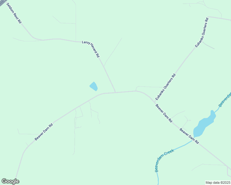 map of restaurants, bars, coffee shops, grocery stores, and more near 4252 Beaver Dam Road in Lucedale