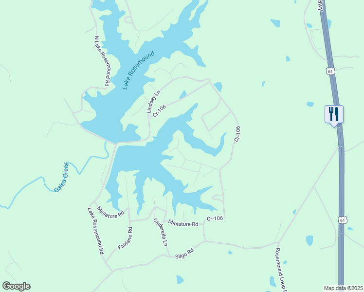 map of restaurants, bars, coffee shops, grocery stores, and more near 10622 Rambler Road in Saint Francisville
