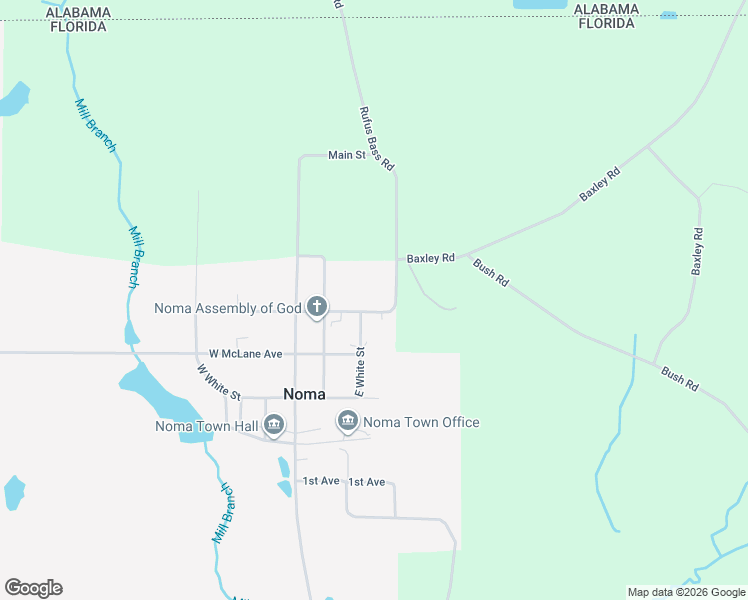 map of restaurants, bars, coffee shops, grocery stores, and more near 3485 East Kelly Avenue in Noma