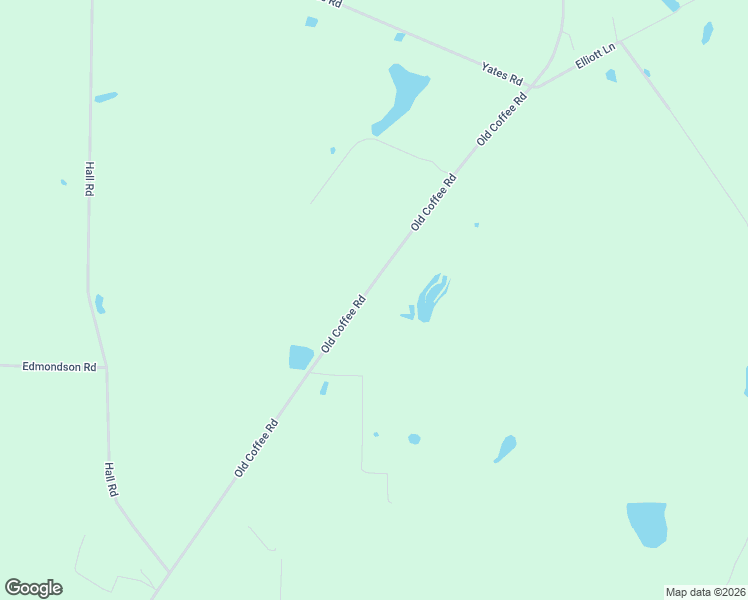 map of restaurants, bars, coffee shops, grocery stores, and more near 2238 Old Coffee Road in Barney