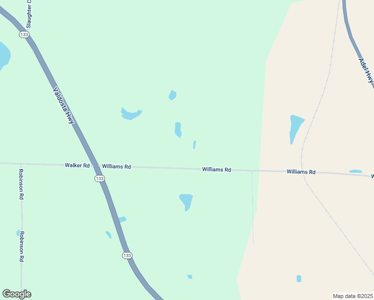 map of restaurants, bars, coffee shops, grocery stores, and more near 397 Williams Road in Barney