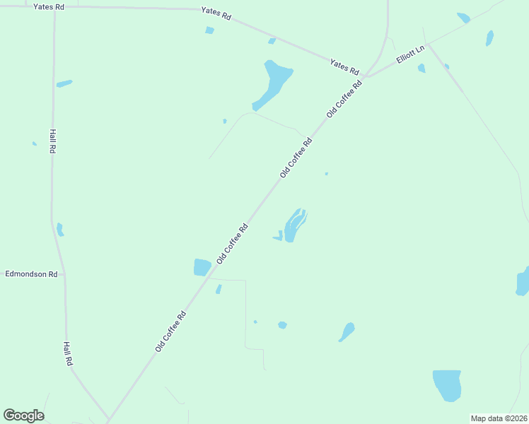 map of restaurants, bars, coffee shops, grocery stores, and more near 2275 Old Coffee Road in Barney