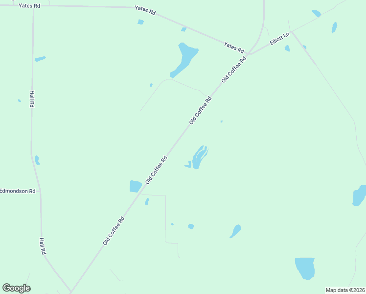 map of restaurants, bars, coffee shops, grocery stores, and more near 2275 Old Coffee Road in Barney